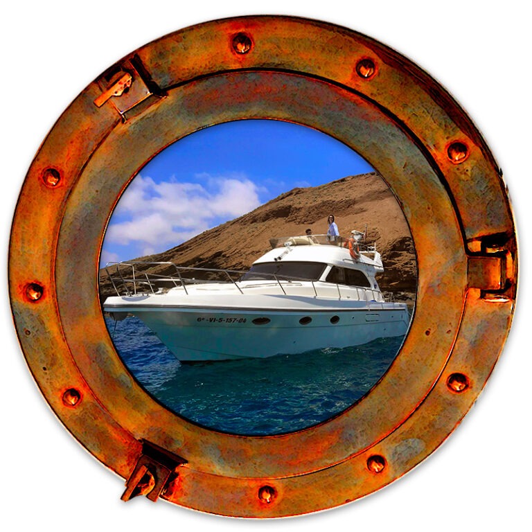 Descripcion de barco yate de Centro de buceo en Tenerife Sur Las Galletas y La Gomera